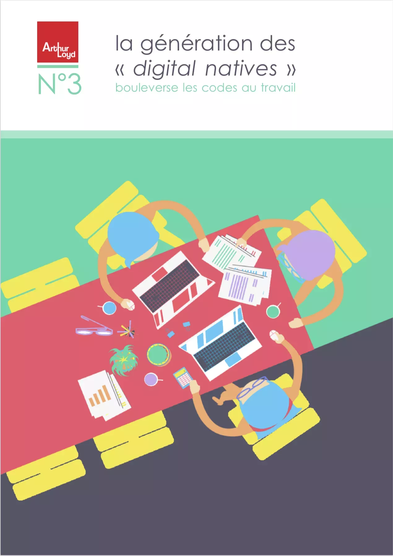 Couverture Livre Blanc - La génération des "digital native" bouleverse les codes au travail