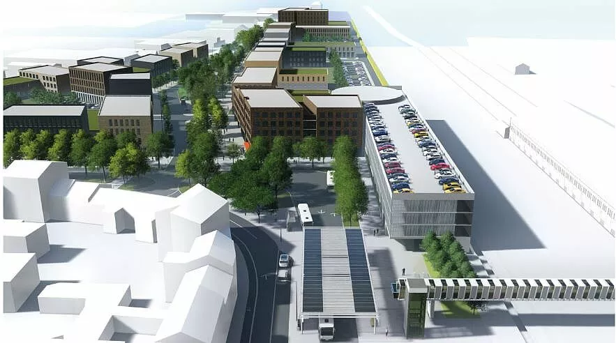 Photo 3d quartier d'affaire Périgueux