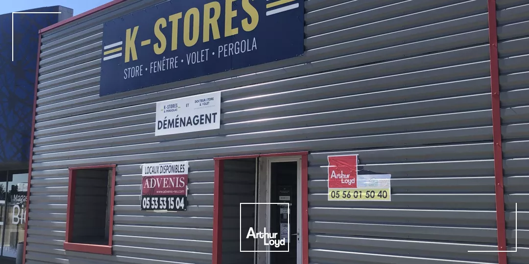 Local commercial à louer à Creysse à côté de Bergerac