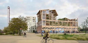 Prairie au Duc sur l'île Nantes