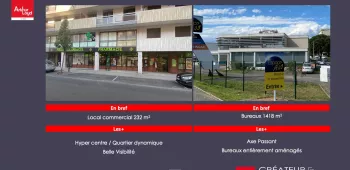 Double transactions commerciales Agen