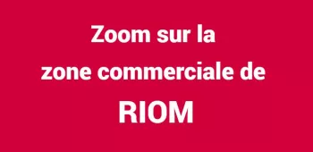 zone commerciale riom